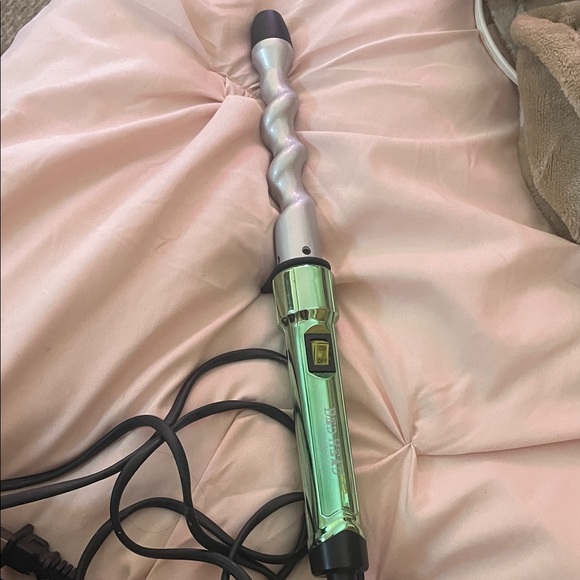 BedHead Other - BedHed Curling Wand (curly pop) in Green and Silver